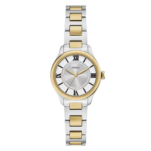 Đồng Hồ Nữ Fossil Gilmore Three Hand Two Tone Stainless Steel Watch ES5422 Màu Vàng - Bạc