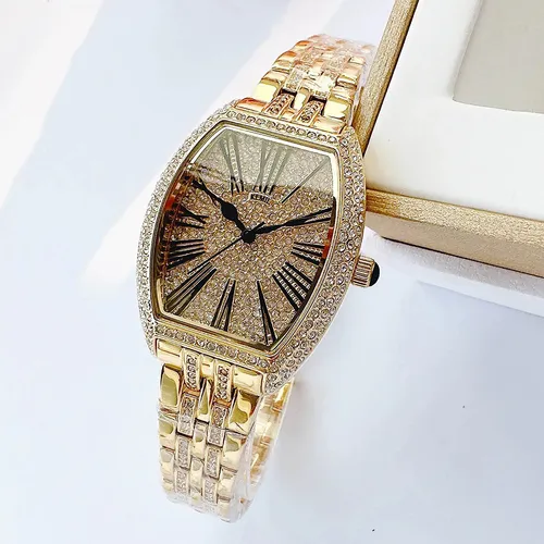 Đồng Hồ Nữ Kemil Lily KM2205-VV-V Gold Tone Màu Vàng Gold
