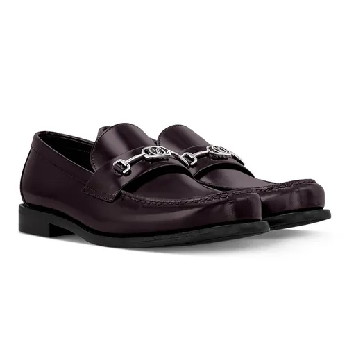 Giày Lười Nam Louis Vuitton LV Major 1ADF83 Màu Đỏ Bordeaux Size 40
