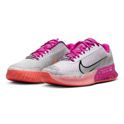 Giày Pickleball/Tennis Nike Court Air Zoom Vapor 11 Premium HC NYC Tournament Pack FQ7266-500 Màu Hồng Trắng Size 38.5