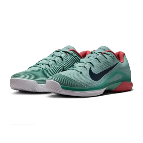Giày Pickleball/Tennis Nike Vapor 12 HC Cannon Armory Navy FV5552-004 Màu Xanh Đỏ Size 40.5