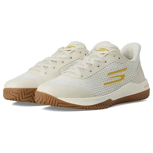 Giày Pickleball/Tennis Skechers Viper Court Pro Off White Wom's Pickle Shoes 172069 OFWT Màu Trắng Size 37