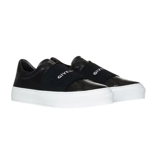 Giày Sneaker Nam Givenchy City Court Webbing Black BH005XH14X 001 Màu Đen Size 39.5