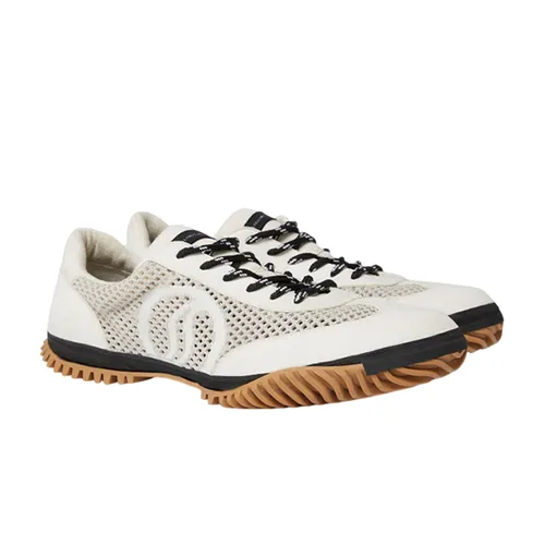 Giày Sneakers Nữ Stella McCartney S-Wave Sport Mesh Panelled Màu Trắng Be Size 35