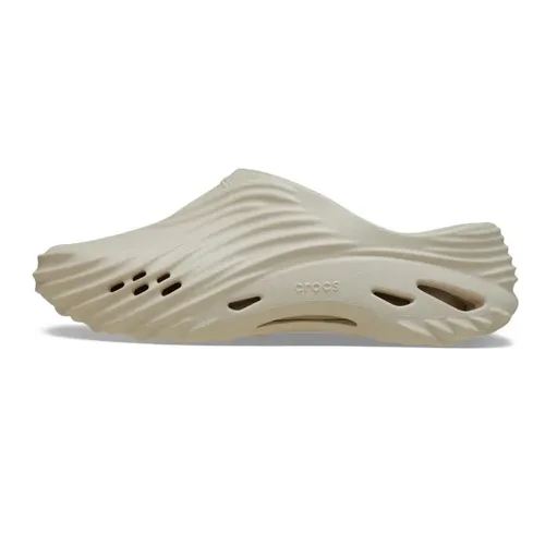 Giày Sục Nam Crocs Echo Wave Clog Màu Be Kem Size 40