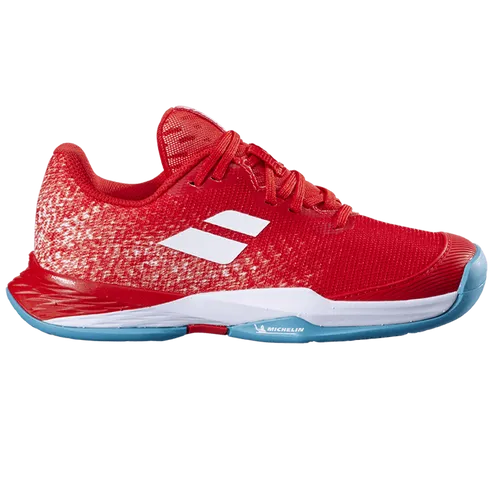 Giày Tennis/Pickleball Babolat Junior Jet Mach 3 All Court Tennis 25A883-5061 Màu Đỏ Size 36