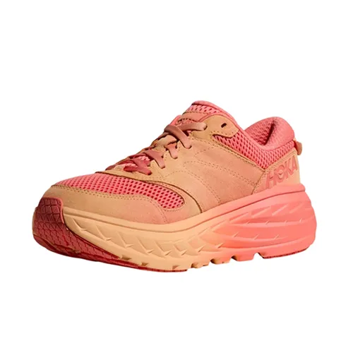 Giày Thể Thao Hoka Bondi L BP 2 Running Shoes 1165690-CPLC Màu Cam/Hồng Size 6 US