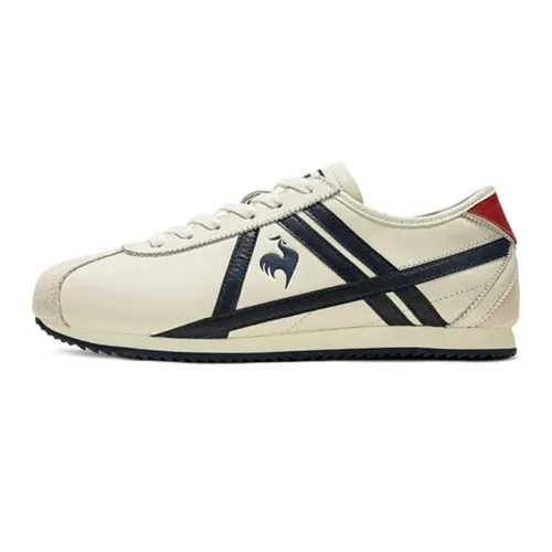Giày Thể Thao Nam Le Coq Sportit White Shoes Màu Trắng Phối Xanh Navy Size 40