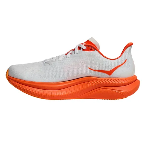 Giày Thể Thao Nam Hoka Mach 6 Running Shoes - Orange 1147790-FLV Màu Cam Size 12 US