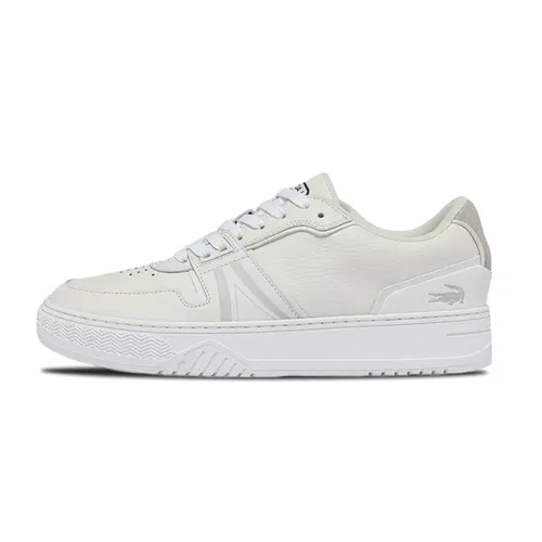 Giày Thể Thao Nam Lacoste Men's L001 Leather Sneakers 42SMA0092 65T Màu Trắng Size 5