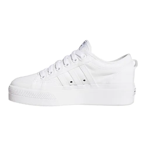 Giày Thể Thao Nữ Adidas Wmns Nizza Platform Triple White FV5322 Màu Trắng Size 36.5
