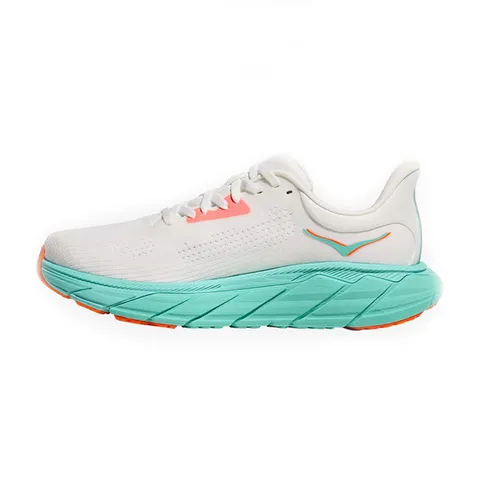 Giày Thể Thao Nữ Hoka Arahi 7 Running Shoes - White 1147851-FQG Màu Xanh Trắng Size 6 US