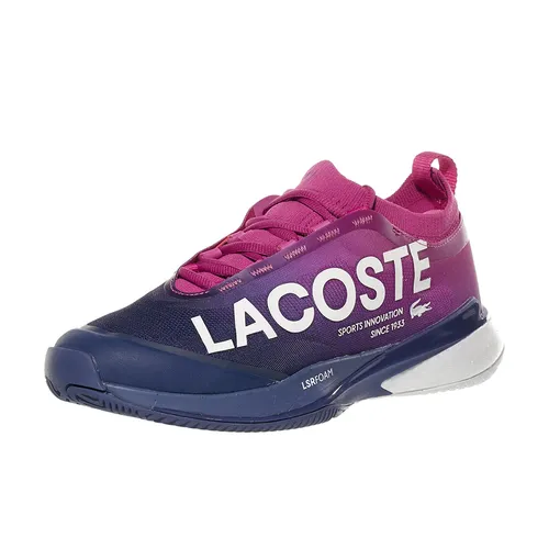Giày Thể Thao Nữ Lacoste Women's AG-LT25 Lite Tennis Shoes 49SFA0094 Màu Hồng Tím Size 37