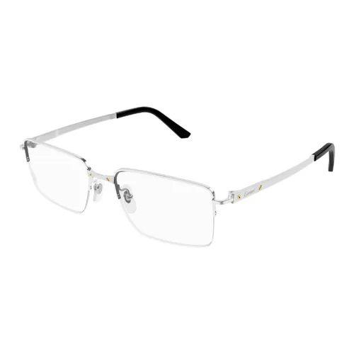 Gọng Kính Nam Cartier CT0554O 002 Màu Bạc
