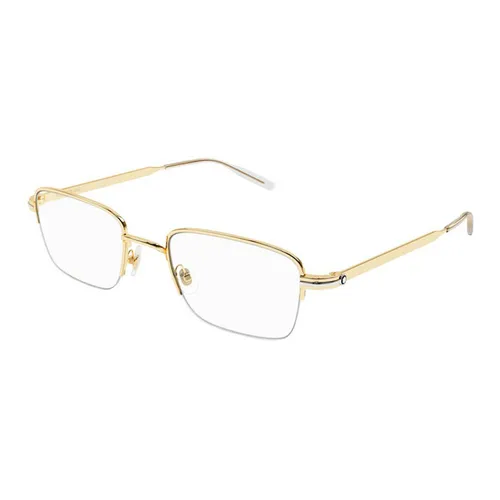 Gọng Kính Nam Montblanc MB0237O 006 Màu Vàng Gold