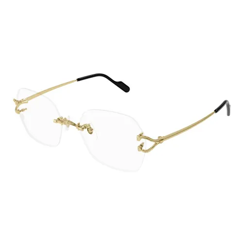 Gọng Kính Nữ Cartier CT0564O 001 Màu Vàng Gold