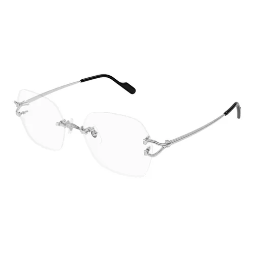 Gọng Kính Nữ Cartier CT0564O 002 Màu Bạc