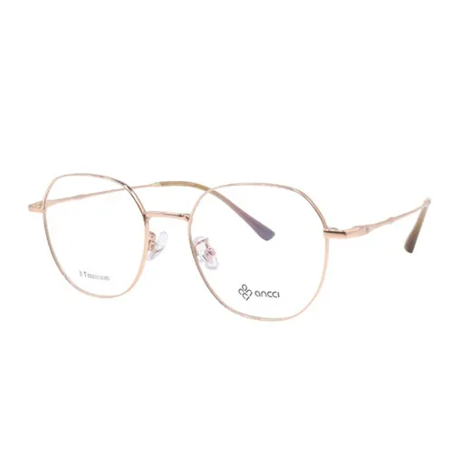 Gọng Kính Unisex Ancci AC51903 C3 Màu Vàng Hồng