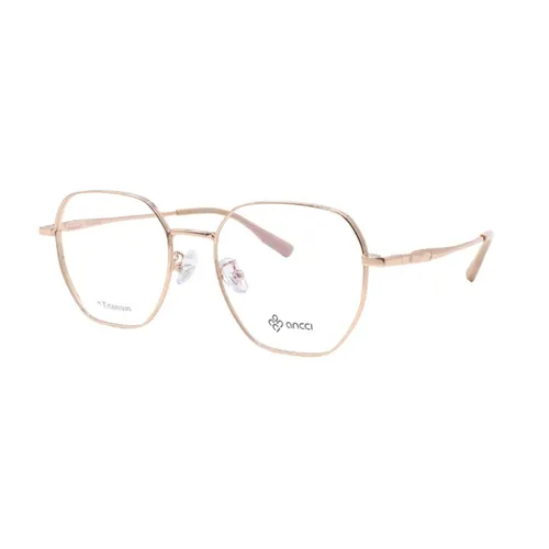 Gọng Kính Unisex Ancci AC51904 C3 Màu Vàng Hồng