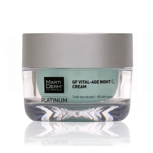 Kem Dưỡng Hỗ Trợ Giảm Mụn, Trẻ Hóa Da Martiderm Platinum GF Vital Age Night Cream 50ml