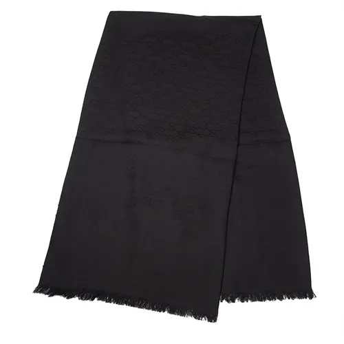 Khăn Quàng Cổ Unisex Gucci 3875633G6461000 Màu Đen