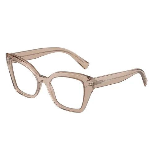 Kính Mắt Cận Dolce & Gabbana D&G DG3386 3432 Chameau Transparent Màu Hồng Nhạt