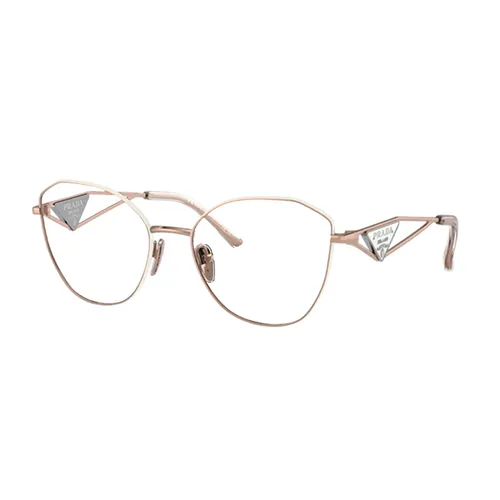 Kính Mắt Cận Nữ Prada Eyeglasses VPR52Z SVF1O1 Màu Vàng Hồng