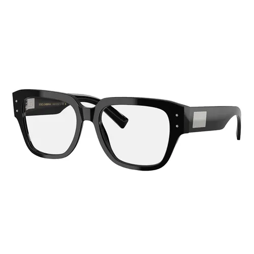 Kính Mắt Cận Unisex Dolce & Gabbana D&G Eyeglasses Tag Sport DG3405 501 Màu Đen
