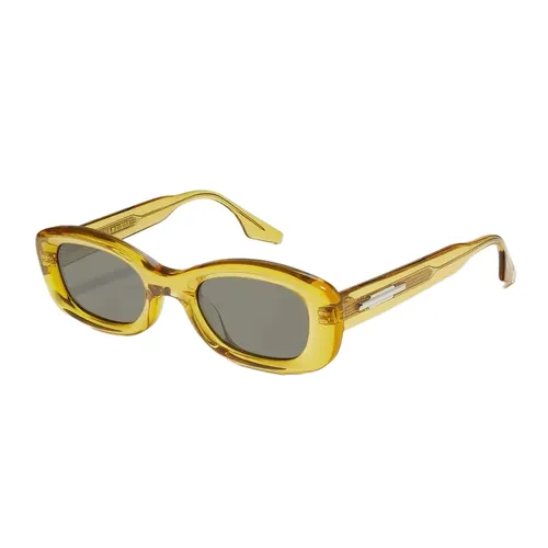 Kính Mát Gentle Monster GM Tambu YC6 Sunglasses Màu Vàng Gold