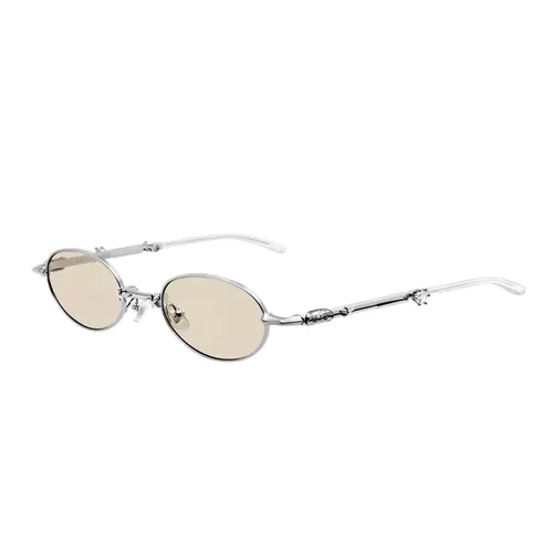Kính Mát Gentle Monster Pico 02(BR) Sunglasses Màu Cam/Bạc