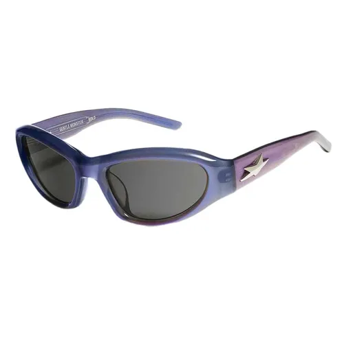 Kính Mát Gentle Monster R.E.A.T BLC6 Sunglasses Màu Xanh - Đen