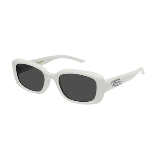 Kính Mát Gentle Monster Sunglasses Lin W2 Màu Đen/Trắng