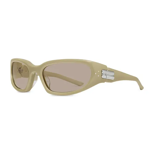Kính Mát Gentle Monster Sunglasses Memento Y10 Màu Nâu Nhạt