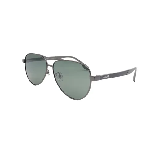 Kính Mát Nam AMO AMO52418 C3 Màu Xanh Green