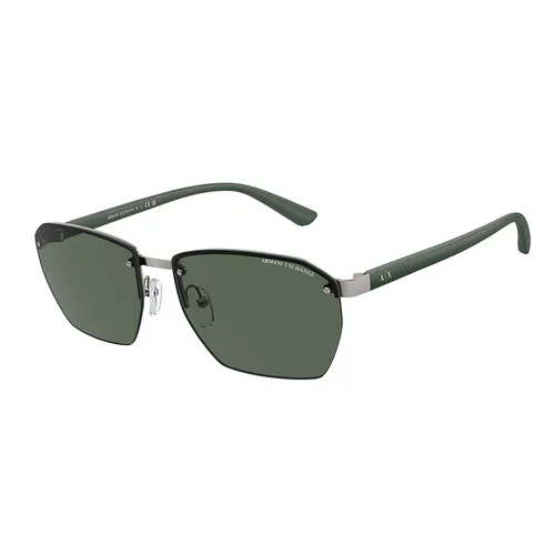 Kính Mát Nam Armani Exchange Sunglasses 0AX2048S 60037159 Màu Xanh Green