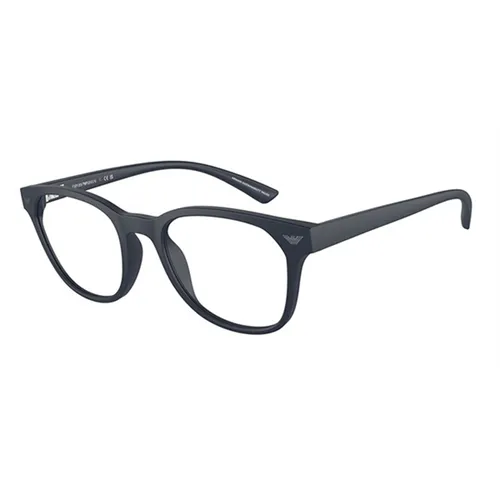 Kính Mắt Cận Nam Emporio Armani EA3240U - 5088 Matte Blue Eyeglasses Man Màu Xanh Đen