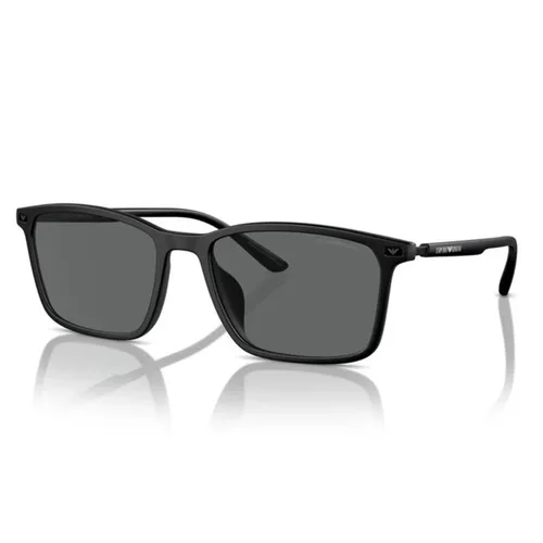 Kính Mát Nam Emporio Armani Sunglasses In Matte Black EA4223U 500187 Màu Đen