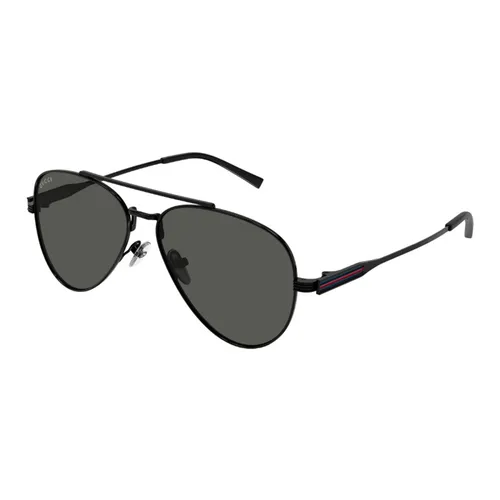 Kính Mát Nam Gucci Sunglass GG1874S 001 Màu Xám/Đen
