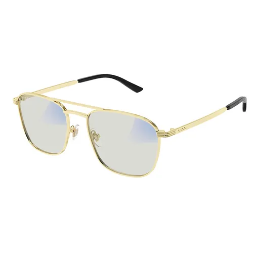 Kính Mát Nam Gucci Sunglass GG1881S 005 Màu Vàng Gold