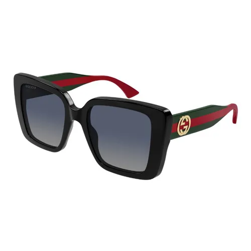 Kính Mát Nữ Gucci Sunglasses GG1861S 005 Màu Xám Đen