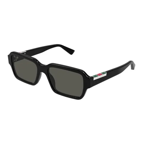 Kính Mát Nam Gucci Sunglasses GG1872SK 001 Màu Xám/Đen