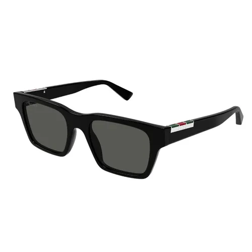 Kính Mát Nam Gucci Sunglasses GG1889S 001 Màu Xám/Đen
