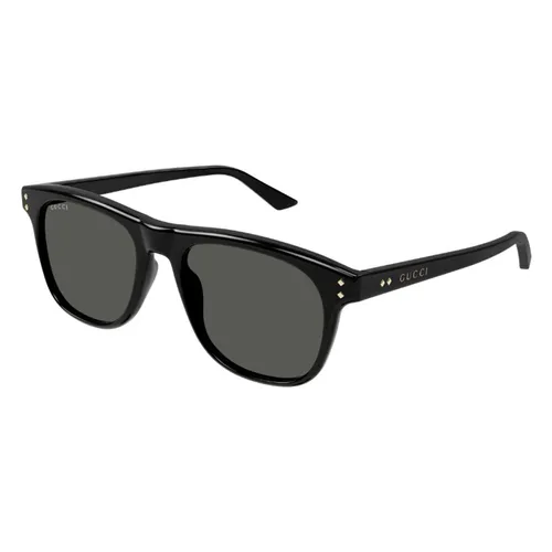 Kính Mát Nam Gucci Sunglasses GG1893S 001 Màu Xám/Đen