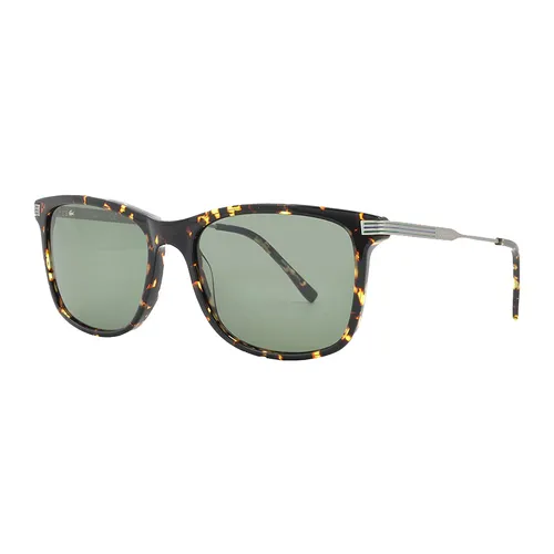 Kính Mát Nam Lacoste Green Sport Men Sunglasses L960S 430 56 Màu Xanh/ Đồi Mồi