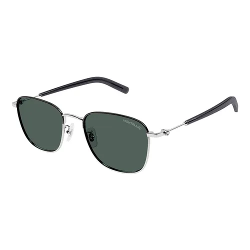 Kính Mát Nam Montblanc Sunglasses MB0392SA 003 Màu Xanh Green