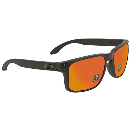 Kính Mát Nam Oakley Holbrook Prizm Ruby Square Men Sunglasses OO9102 9102E2 57 Màu Cam/Đen