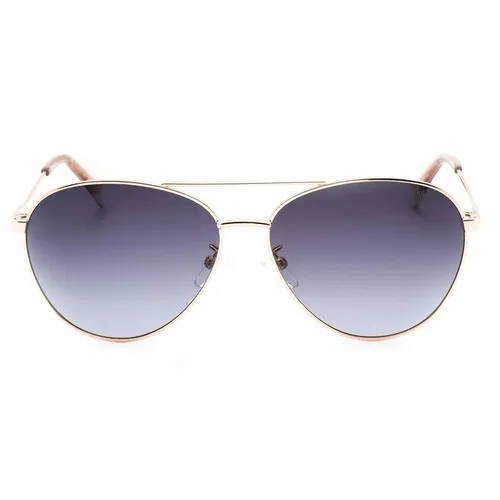 Kính Mát Nam Polaroid Polarized Grey Shaded Pilot Men Sunglasses PLD 4142/G/S/X 0DDB/WJ 60 Màu Xám