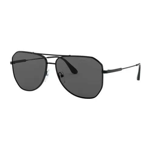 Kính Mát Nam Prada Sunglasses PR63XS 1AB08G Màu Xám/Đen