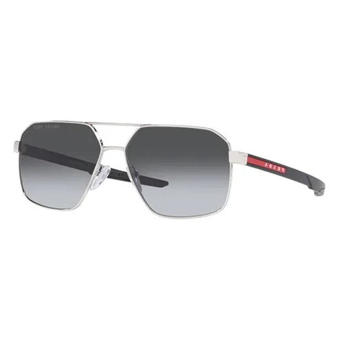 Kính Mát Nam Prada Sunglasses PS55WS 1BC06G Màu Xám Đen