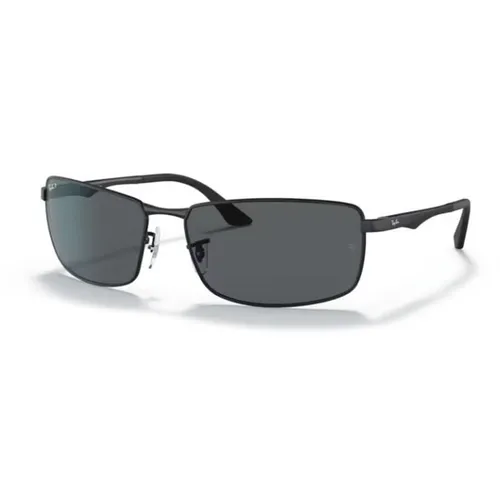 Kính Mát Nam Rayban Sunglasses 0RB3498 006/8164 Màu Xám/Đen